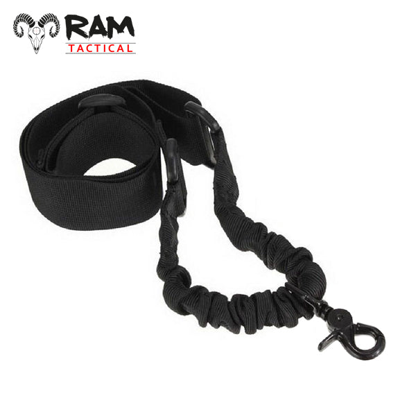 RAM Tactical 1 Point Sling met demping – zwart