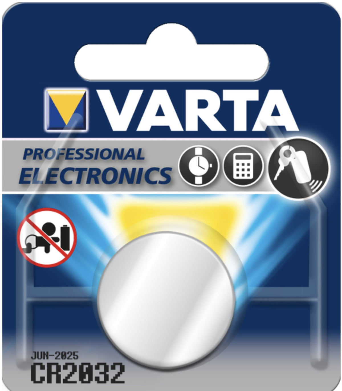 Varta CR2032 Lithium knoopcel 1 st.