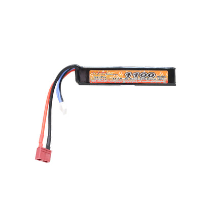 VB Power 11.1V LiPo accu 1100mAh 20C Tube Type T-Plug (Deans)