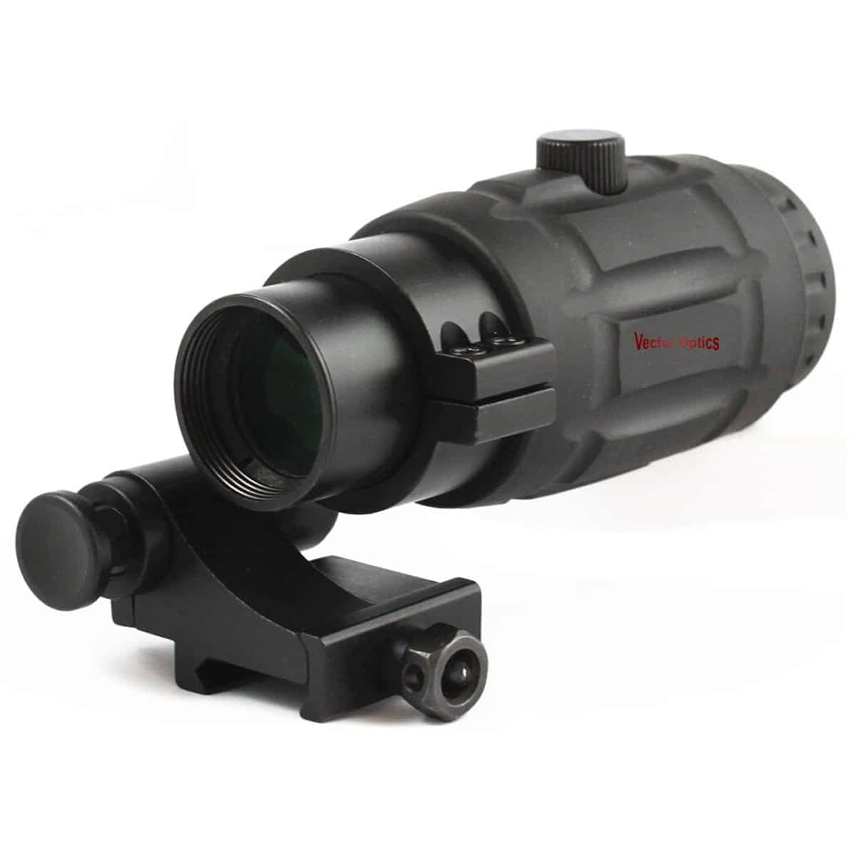 Vector Optics 3x Magnifier w/ Flip Side Mount – zwart