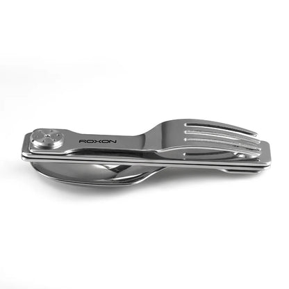 Roxon C2 Campingbestek – opvouwbare vork en lepel