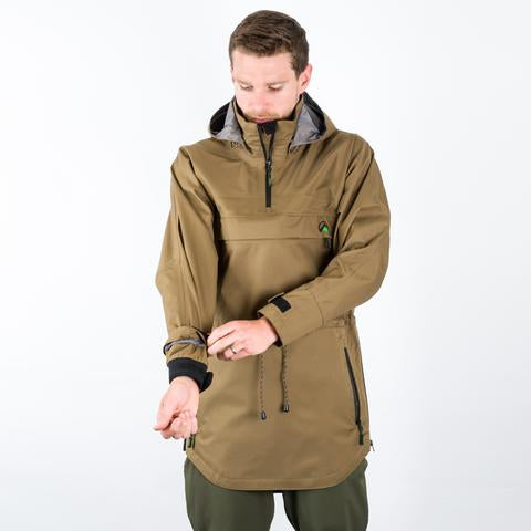 Ridgeline Evolution Smock – heather brown