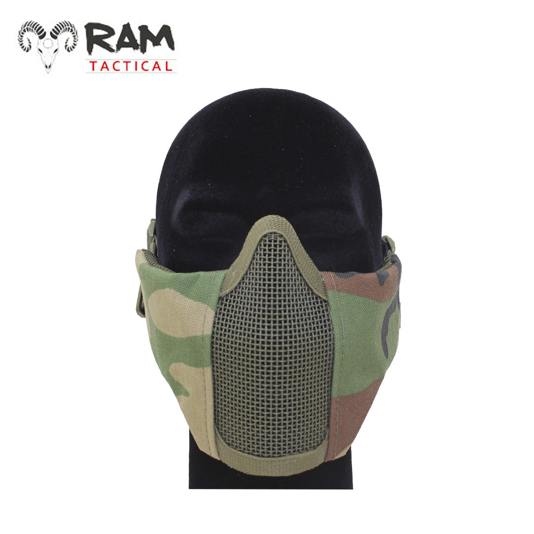 RAM Tactical Gezichtsmasker met oorbescherming