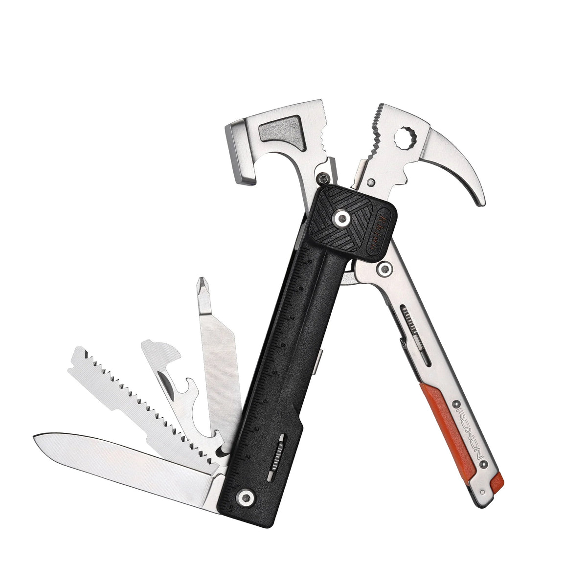 Roxon Rhino H1 Multitool met hamer – 17 functies