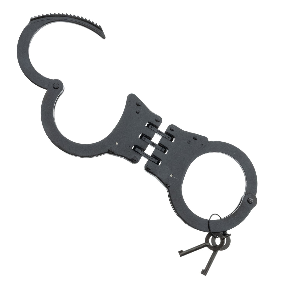 Handboeien Double Lock – zwart nikkel