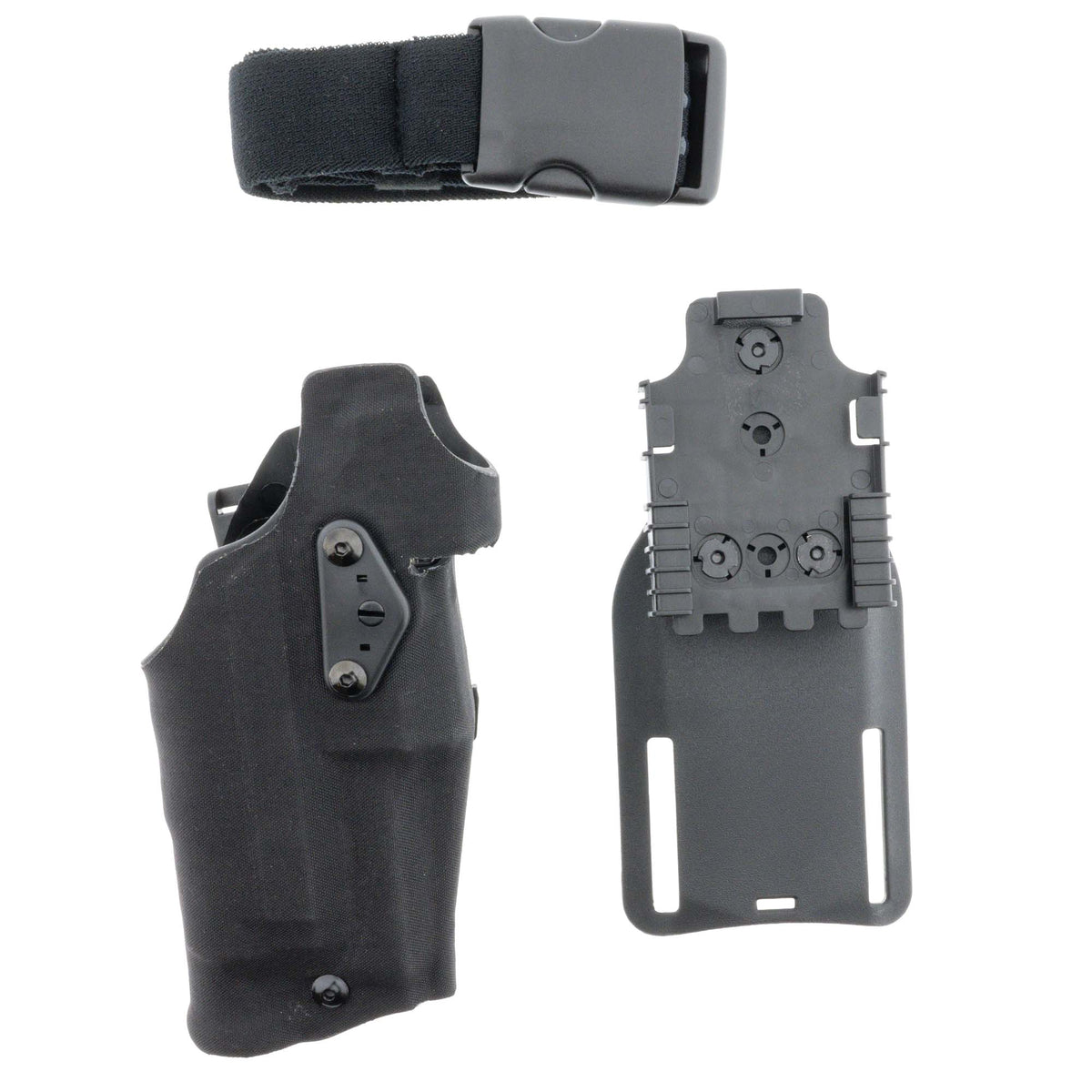 RAM Tactical Holster Glock 17 + X300 Weapon Light – zwart