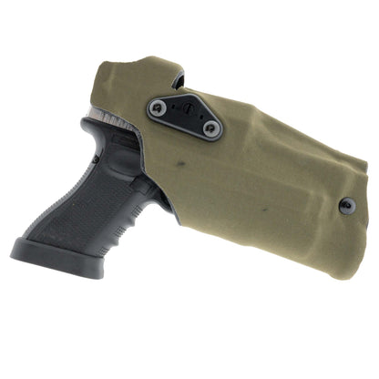 RAM Tactical Holster Glock 17 + X300 Weapon Light – ranger green