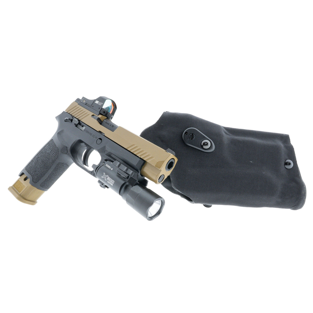 RAM Tactical Holster P320 + X300 – zwart