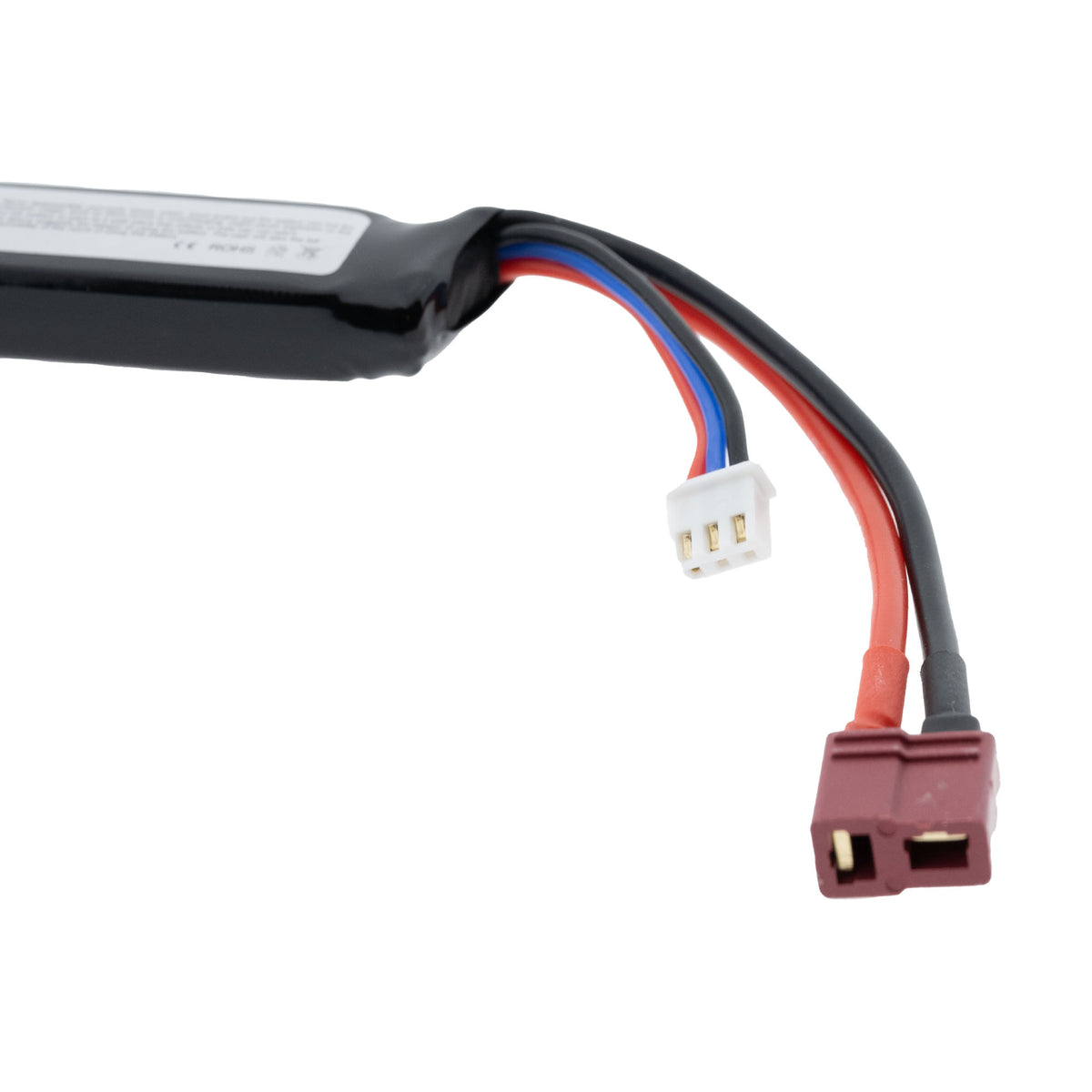 VB Power LiPo accu 7.4V 1100mAh 20C Stock Tube Type T-Plug