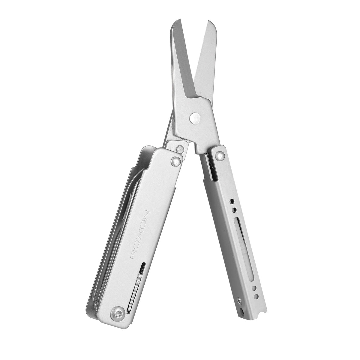Roxon M3 Mini Multitool met bitset – zilver