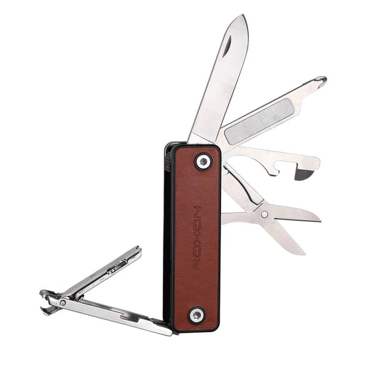 Roxon M4 Mini Multitool – rood