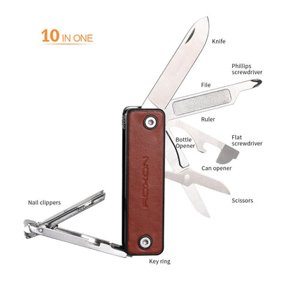 Roxon M4 Mini Multitool – rood