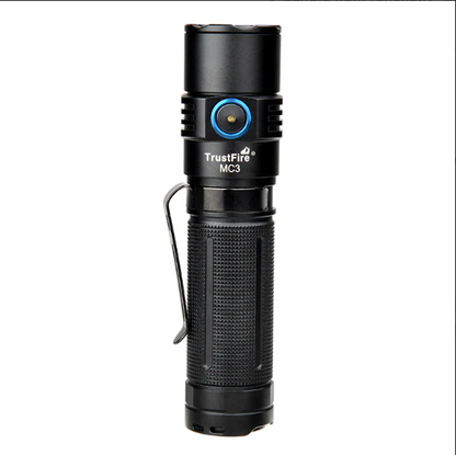 Trustfire MC3 EDC Zaklamp 2500 lumen – zwart