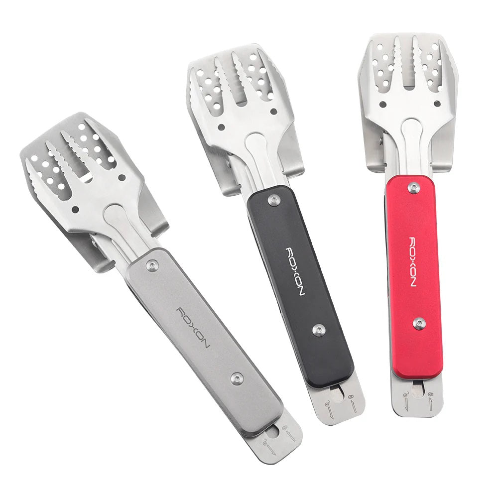 Roxon Mini BBQ Multitool S602 – vork, spatel en tang