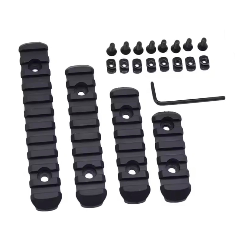RAM Tactical M-LOK Rail Set 4 st. – zwart
