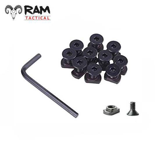 RAM Tactical M-LOK Screws 10 st. – zwart
