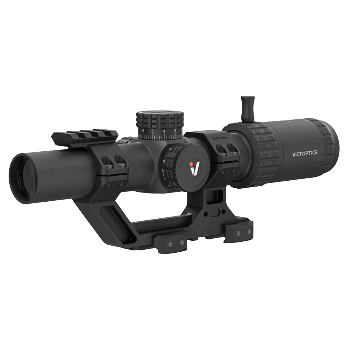 VictOptics Richtkijker S6 LPVO 1-6x24 SFP – zwart