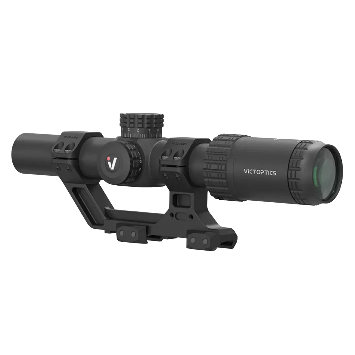 VictOptics Richtkijker S6 LPVO 1-6x24 SFP – zwart