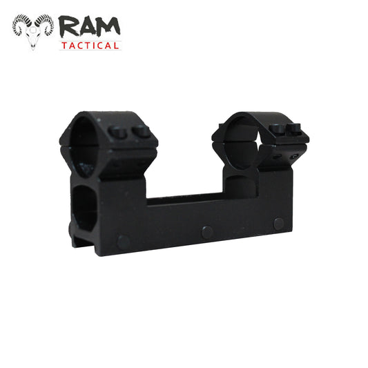 RAM Tactical Scope High Mount Rail 1 inch – zwart
