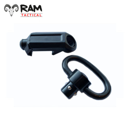 RAM Tactical Sling Mount 45 Degrees QD – zwart