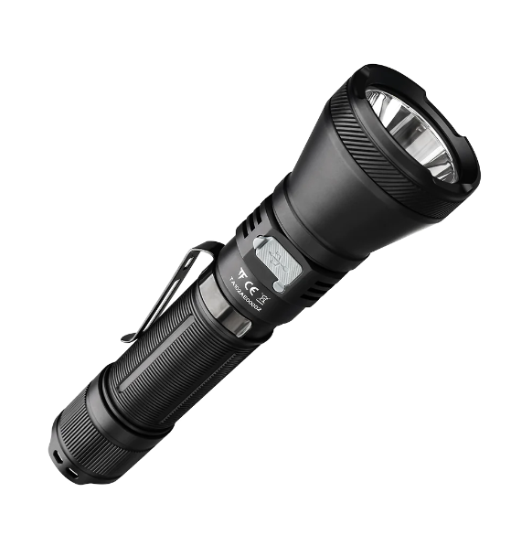 Trustfire T40R Long-Range Zaklamp 1800 lumen – zwart
