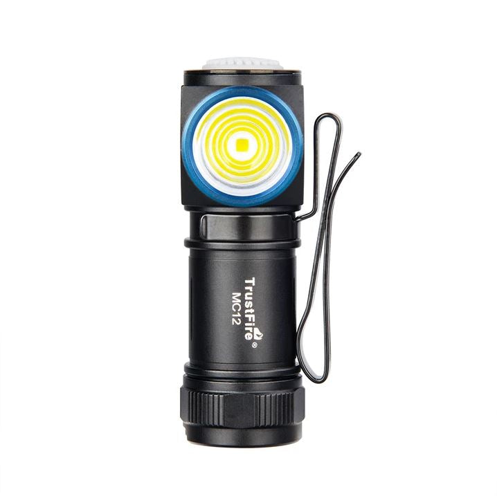 Trustfire MC12 Mini Zaklamp 1000 lumen – zwart